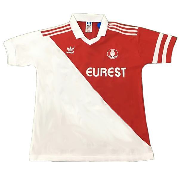 AS Monaco home retro vintage soccer jersey match prima maglia da calcio sportiva da uomo 1994-1995